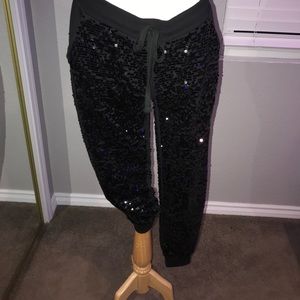 Sparkly sweats